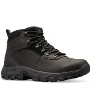 Columbia Newton Ridge Plus II Waterproof Black Hiking Boots, Mens 11