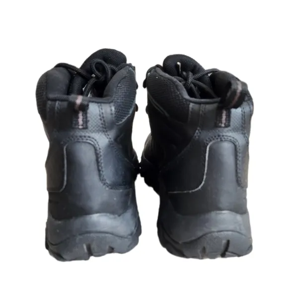 Columbia Newton Ridge Plus II Waterproof Black Hiking Boots, Mens 11