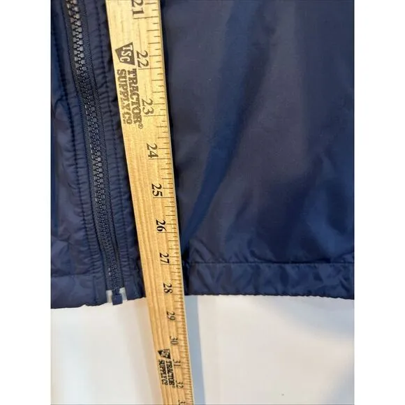 Columbia‎ Rain Boat Jacket Men's Small US Coast Guard Hooded Packable Waterproof