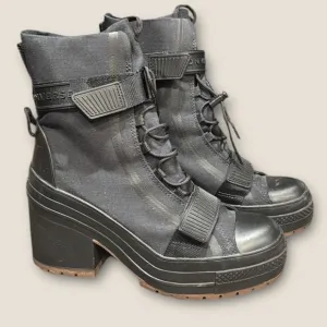 Converse Chuck Taylor All Star GR82 Lace-Up Platform Heel Boots, Ladies US 8.5