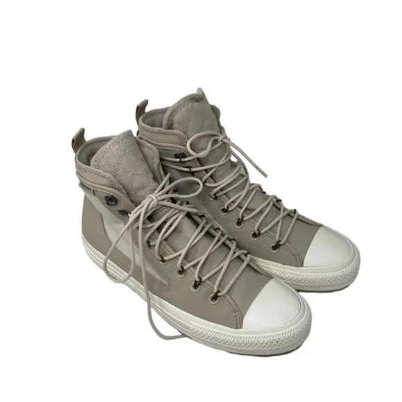 Converse Chuck Taylor Terrain High Top Boots Canvas Leather Men's Cream A00716C