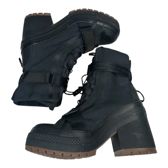 Converse Women's Black Chuck Taylor All Star GR82 Boots. Sz: 8.5