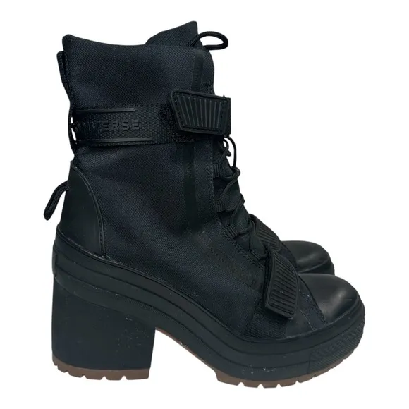 Converse Women's Black Chuck Taylor All Star GR82 Boots. Sz: 8.5