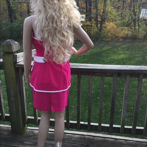 COPY - Vintage 1990’s Pink Skirt Suit Cruise Party Size S