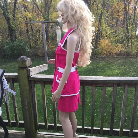 COPY - Vintage 1990’s Pink Skirt Suit Cruise Party Size S