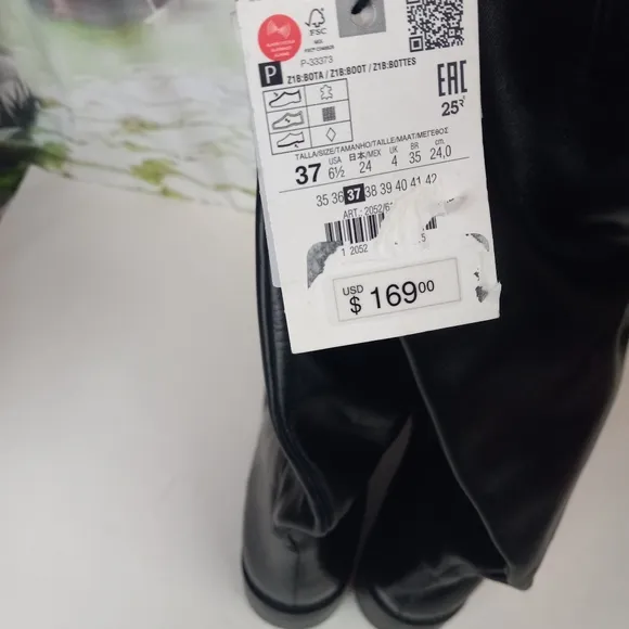 COPY - Zara black boots