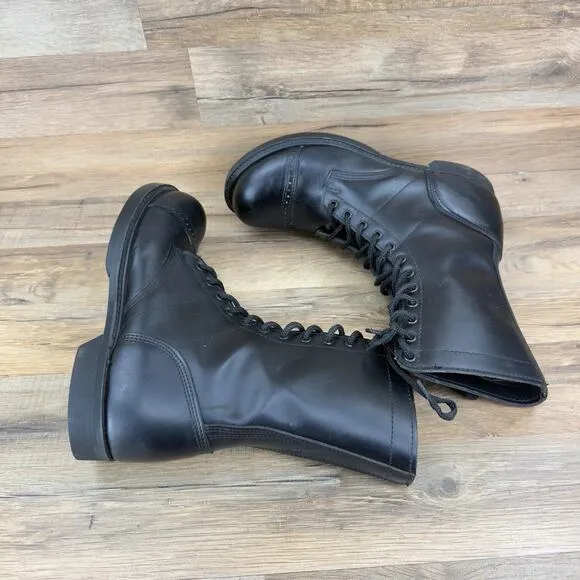 Corcoran Boots Mens Size 11E Black Combat Jump Made In USA Vtg