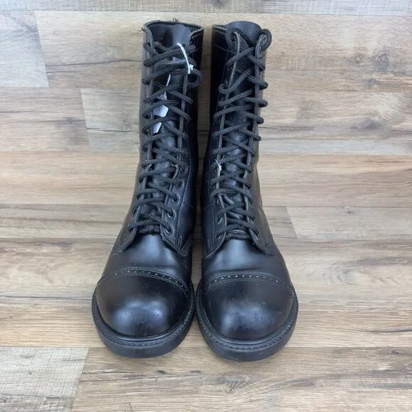 Corcoran Boots Mens Size 11E Black Combat Jump Made In USA Vtg