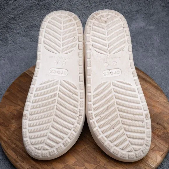 CROCS CLASSIC COZZZY SWEATER SANDAL Holiday Fall Slide Men's Size 13 EUC
