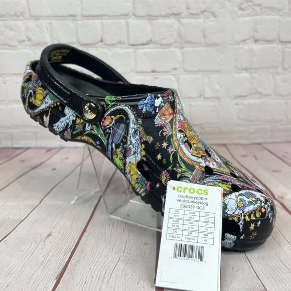 Crocs Harry Potter Classic x ‘Vera Bradley’ Clogs Mens Size 13 (208037-0C4)