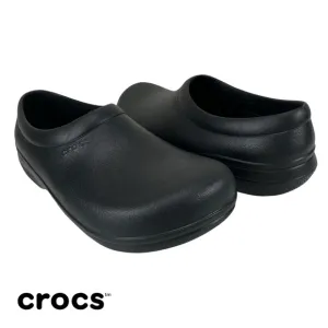 Crocs | Men 11 | Black On The‎ Clock Slip Resistant Work Slip-On Clog Shoes