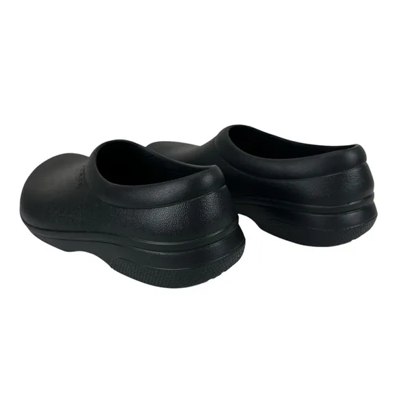 Crocs | Men 11 | Black On The‎ Clock Slip Resistant Work Slip-On Clog Shoes
