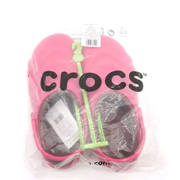Crocs (Womens 10 Mens 8) Classic Lined Overpuff Clogs Dragon Fruit‎ Pink Shoes