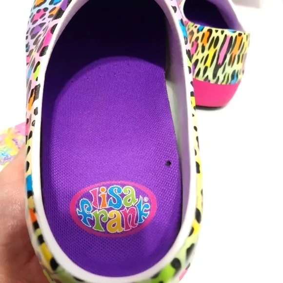 Crocs x Lisa Frank Limited Edition Neria‎ Pro II Clog, NWT,  Size 9