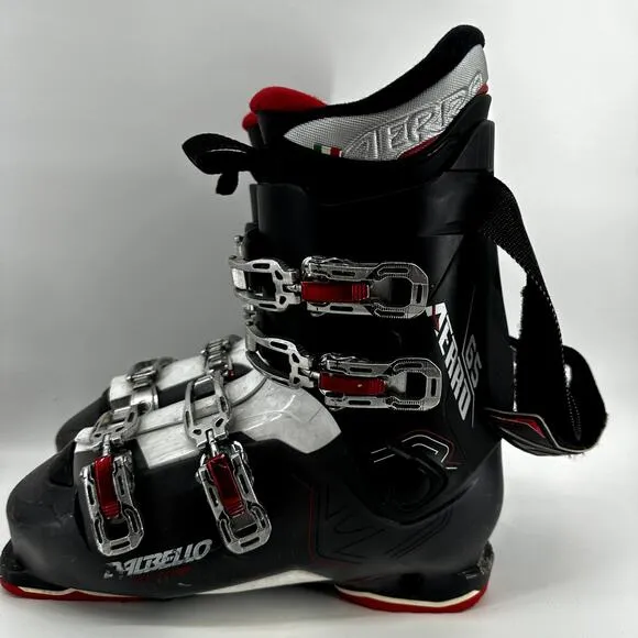 Dalbello Aerro 65 Ski Boots 2013 Bi-Injected Tall Waterproof Black Red 10.5