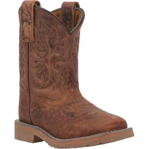 Dan Post Durant JR Leather Wide Square Toe Boots