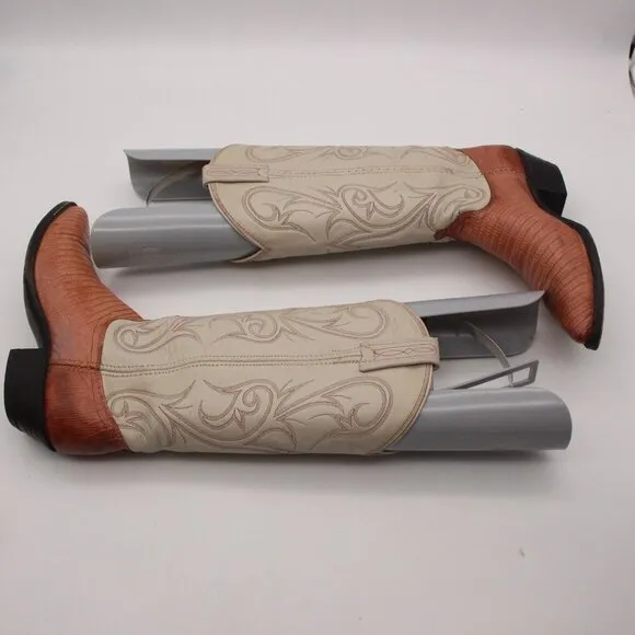 Dan Post Teju Lizard Cowboy Women’s Size 5.5 M Western Boots Made In USA