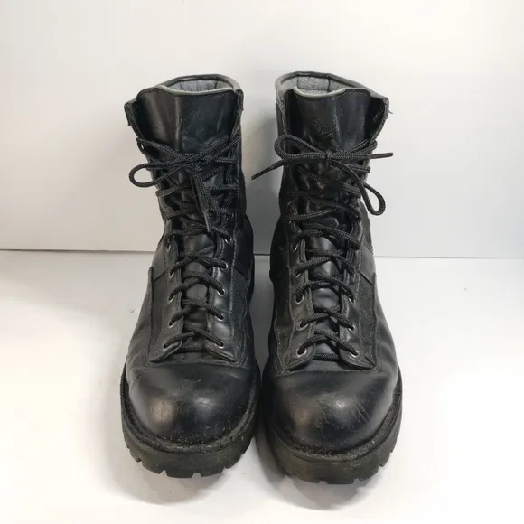 Danner Acadia Combat Boots Men 14 Black Leather Gore Tex USA Tactical READ !