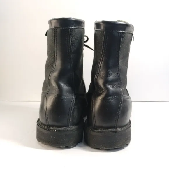 Danner Acadia Combat Boots Men 14 Black Leather Gore Tex USA Tactical READ !