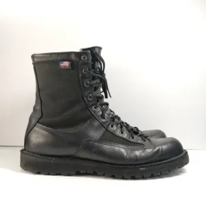 Danner Acadia Combat Boots Men 14 Black Leather Gore Tex USA Tactical READ !