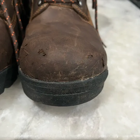 DANNER® CRAFTER 6&quot; BROWN COMPOSITE TOE WATERPROOF WORK BOOTS 12435 - Size 10