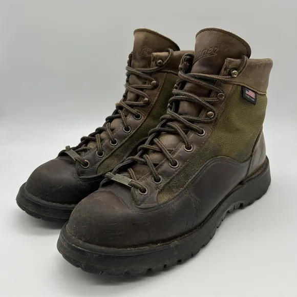 Danner Light II Boots Womens Size 9.5 Gore-Tex Waterproof Brown Leather USA Made