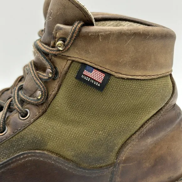 Danner Light II Boots Womens Size 9.5 Gore-Tex Waterproof Brown Leather USA Made