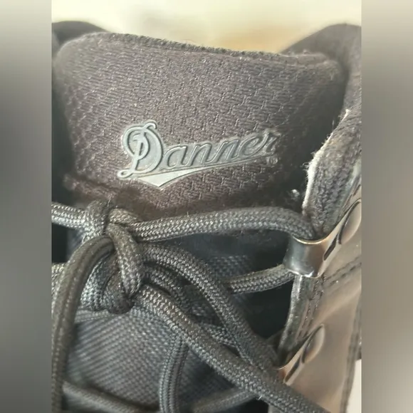 DANNER Striker Torrent 8&quot;‎ Black Leather Fabric 400G Thinsulate Army Boots 11.5