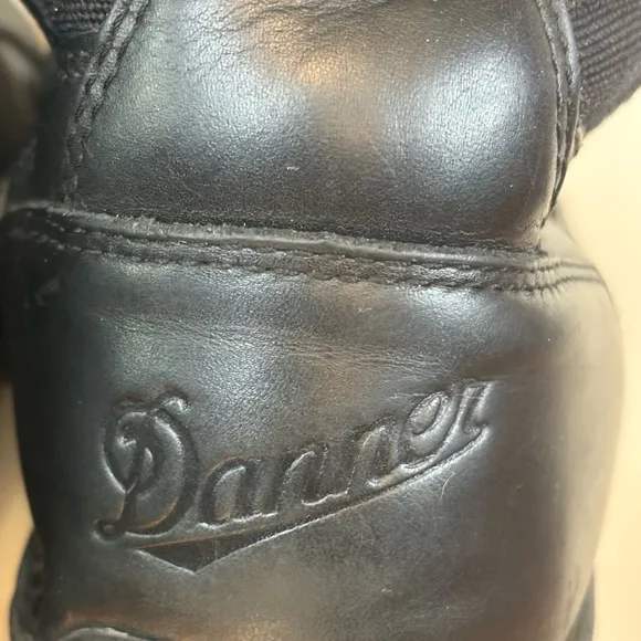 DANNER Striker Torrent 8&quot;‎ Black Leather Fabric 400G Thinsulate Army Boots 11.5