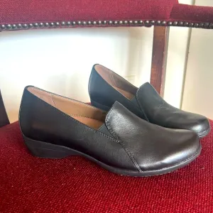 🆕Dansko Comfort Black Leather Slip-On Shoes