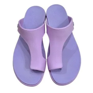 Dansko Krystal Purple Toe Loop Sandal Shoes 41 Size 11 US