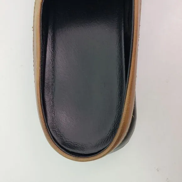 Dansko Madigan Womens Size EU 39 US 8.5-9 Brown Leather Slip On Mule Shoes