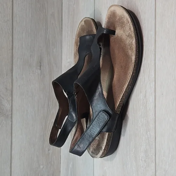 Dansko Women Leather Loop Toe Sandals Shoes Sz 40/9.5-10