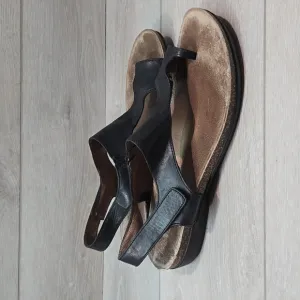 Dansko Women Leather Loop Toe Sandals Shoes Sz 40/9.5-10
