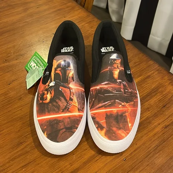 DC Shoes x Star Wars SW Manual Slip on Skate Shoes Sneakers new Mens Size 12