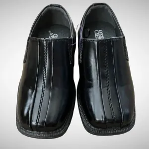 Deer Stags Motivation Boys Toddler Black Shoes Size 6TM, New Without Tags or Box