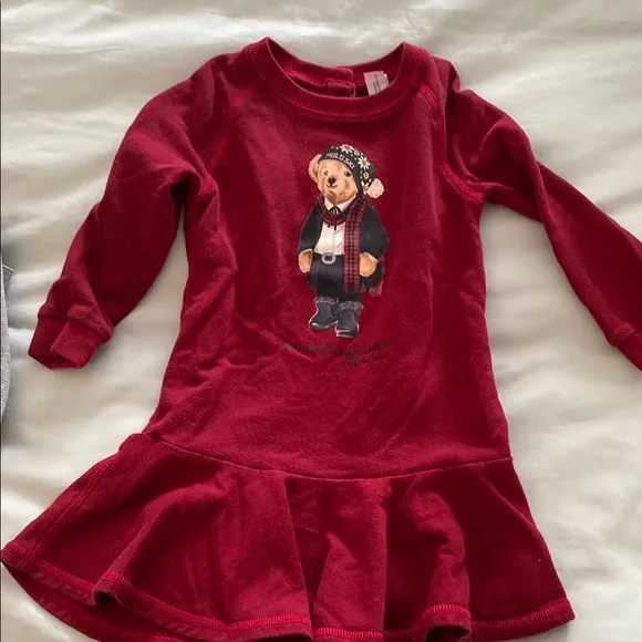 Designer sweatshirt dresses size 3