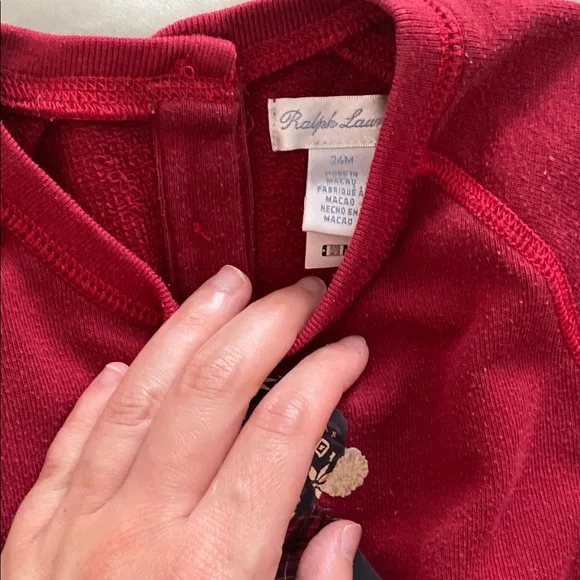 Designer sweatshirt dresses size 3