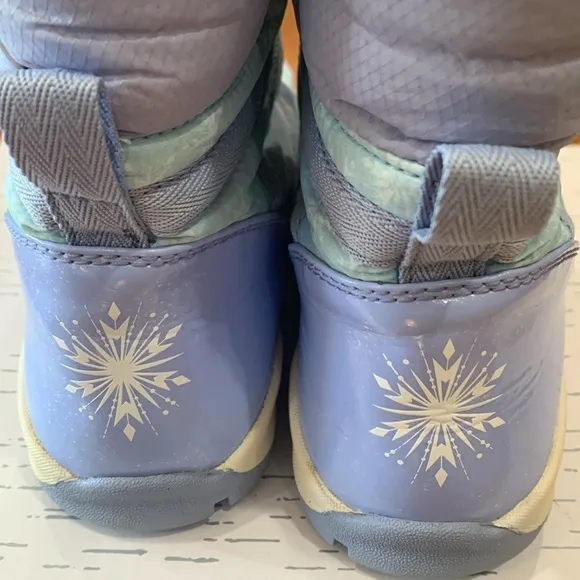 Disney X Sorel Youth Whitney Frozen Elsa Boots FrostedPurple Size 3 Us Eu/37
