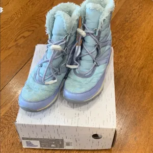 Disney X Sorel Youth Whitney Frozen Elsa Boots FrostedPurple Size 3 Us Eu/37