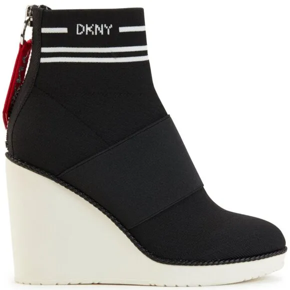 DKNY Women's Warbi Wedge Sneakers Boots