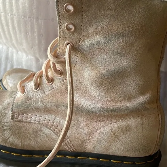 Doc martens 1460 pascal Pink tie dye boots
