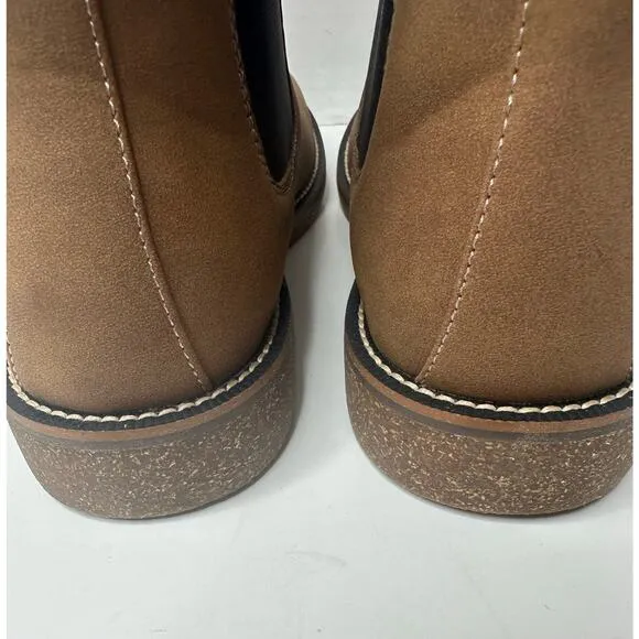 Dockers Men's Novi Comfort Boots Dark Tan Size 8M NWT