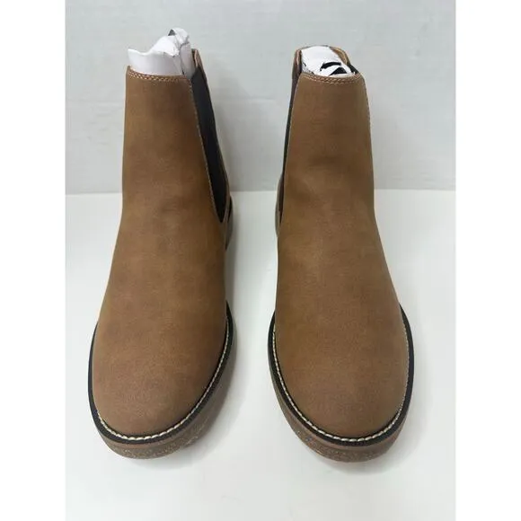 Dockers Men's Novi Comfort Boots Dark Tan Size 8M NWT