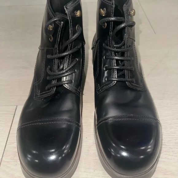 Dolce &amp; Gabbana Men's Black Leather Boots