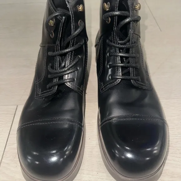 Dolce &amp; Gabbana Men's Black Leather Boots