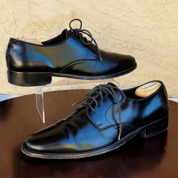 Dolce &amp; Gabbana Oxford lace up shoes Men's loafer black 41.5