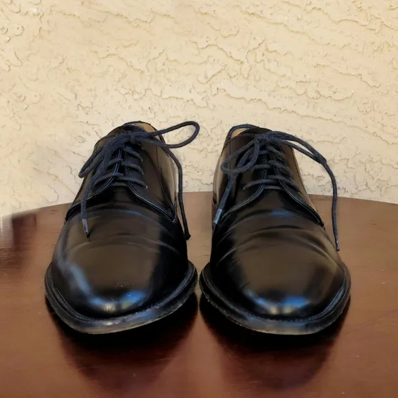 Dolce &amp; Gabbana Oxford lace up shoes Men's loafer black 41.5