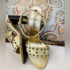 Dolce &amp; Gabbana. Suede. Size 37,5.