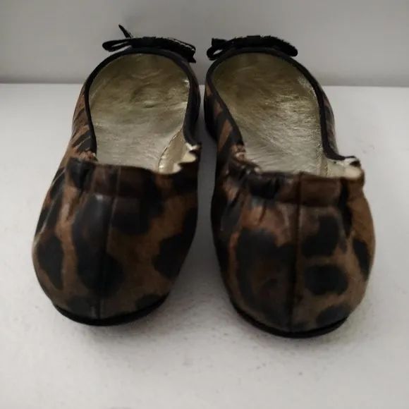 DOLCE GABBANA NEW ANIMAL PRINT FLATS